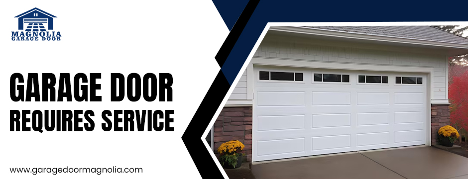 garage door requires service